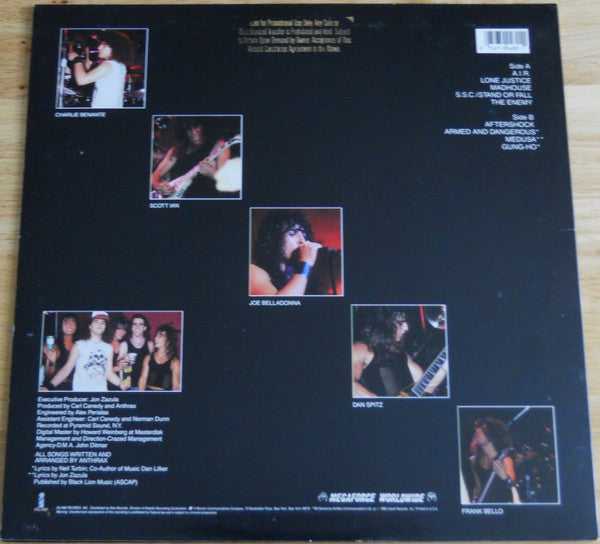 Release: Spreading The Disease-Vinyl-US-1985-90480-1, 7 90480-1-13477087