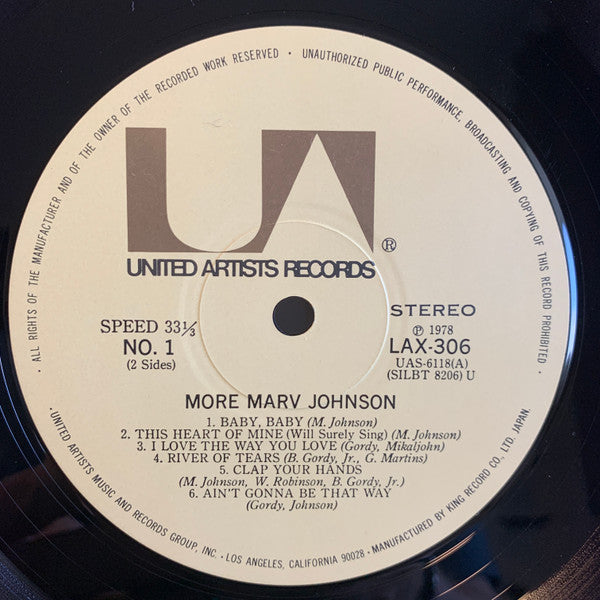 More Marv Johnson