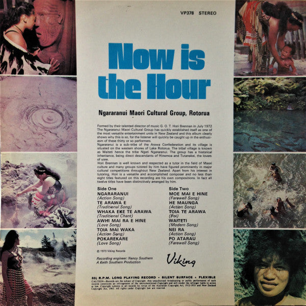 Release: Now Is The Hour-Vinyl-New Zealand-1973-VP 378-24004790