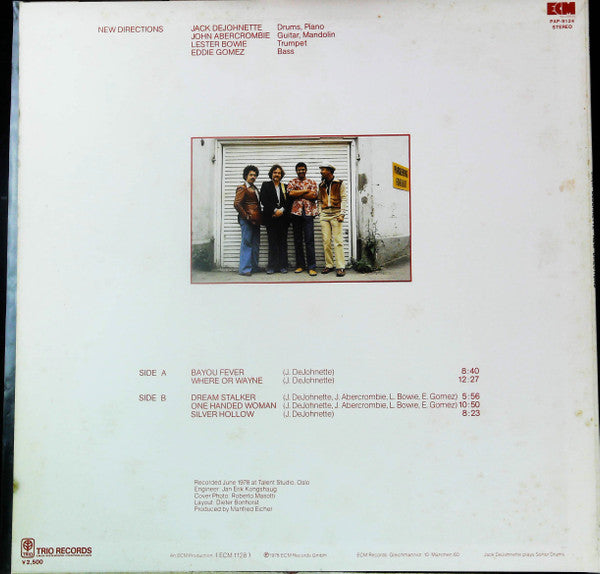 Release: New Directions-Vinyl-Japan-1978-PAP-9124, ECM 1128-27642090