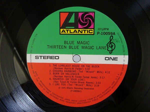 Thirteen Blue Magic Lane