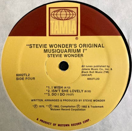 Stevie Wonder's Original Musiquarium I