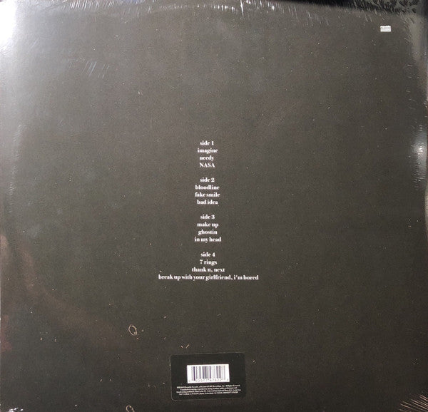 Master Release: Thank U, Next by Ariana Grande
