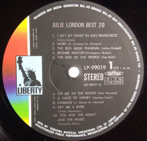 Julie London Best 20
