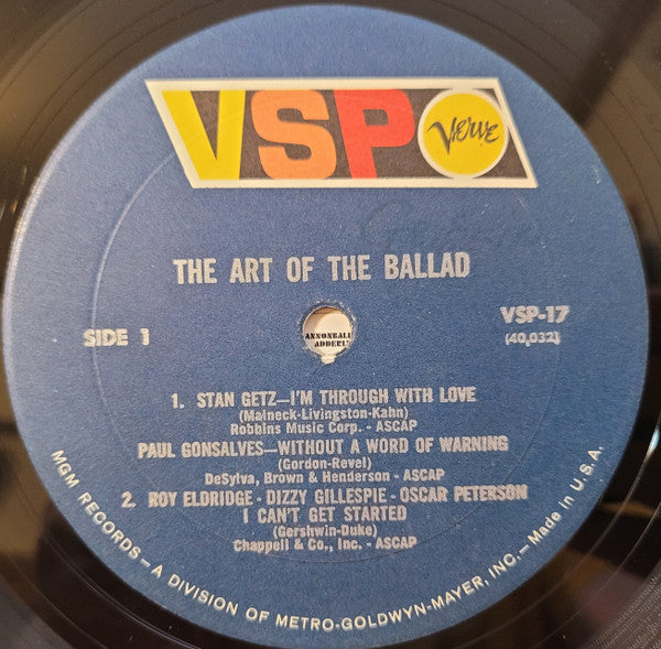 The Art Of The Ballad