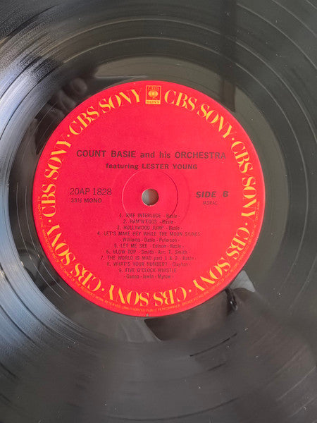 Count Basie And His Orchestra Featuring Lester Young