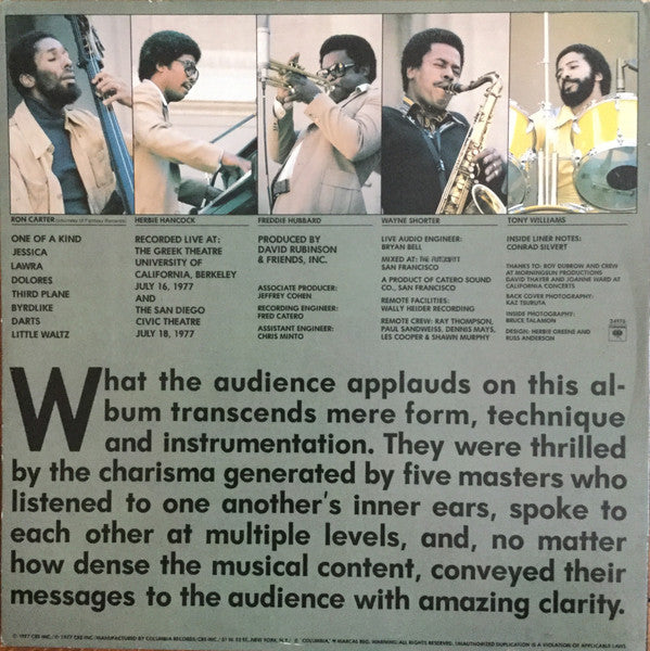 Release: The Quintet-Vinyl-US-1977-C2 34976-12223367