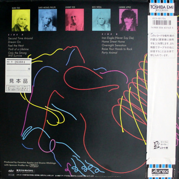Release: Thrill Of A Lifetime-Vinyl-Japan-1986-ECS-81754-10012397