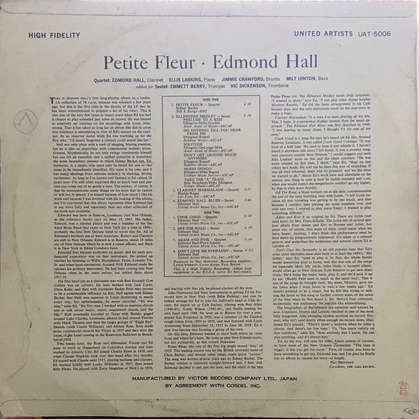 Release: Petite Fleur-Vinyl-Japan-None-UAT-5006-32971365