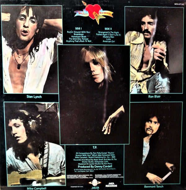 Release: Tom Petty And The Heartbreakers-Vinyl-US-None-MCA-37143, MCA-1646, BSR-1646, MCA-37143-14281220