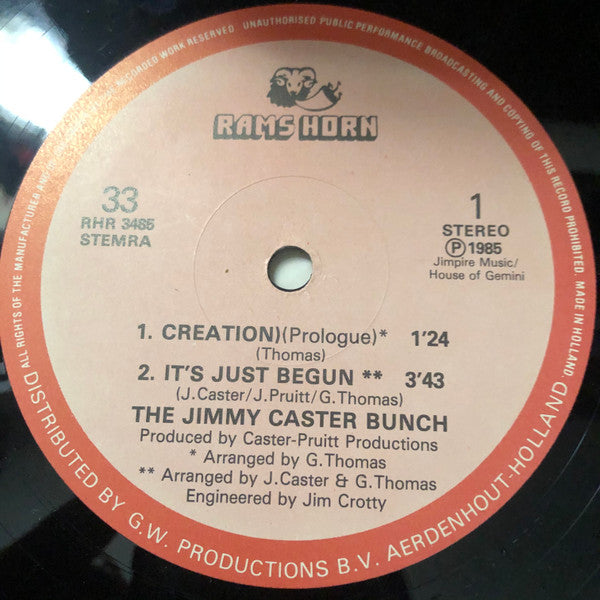 Release: It's Just  Begun-Vinyl-Netherlands-1985-RHR 3485-16229156