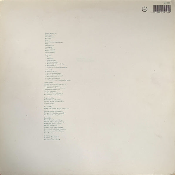 Release: Meet Danny Wilson-Vinyl-UK-1987-V2419-11748049