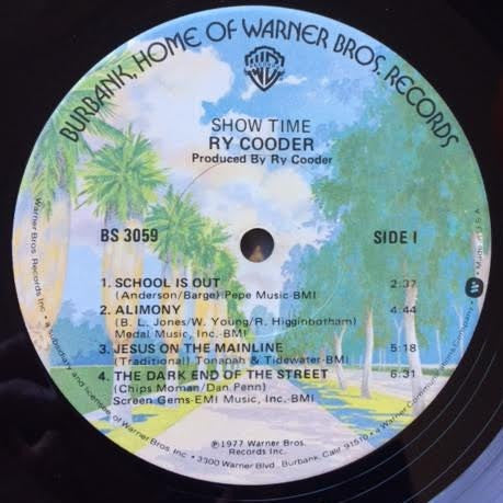 Release: Show Time-Vinyl-US-1977-BS 3059-10096691