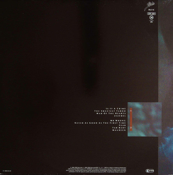 Release: Promise-Vinyl-Europe-1985-EPC 86318, 86318-11695789