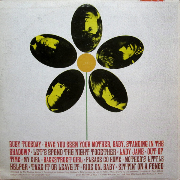 Release: Flowers-Vinyl-US-1967-LL 3509-13874592