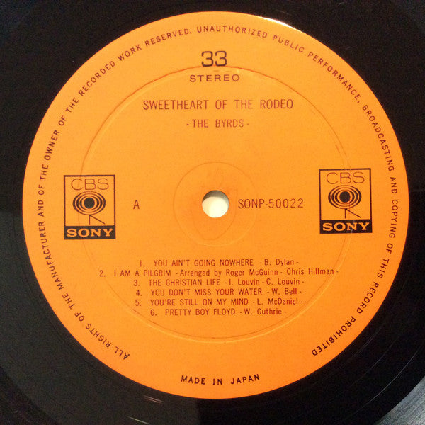 Sweetheart Of The Rodeo