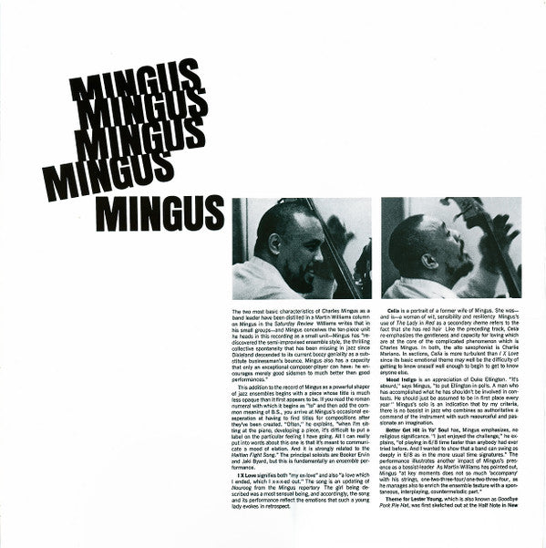 Release: Mingus Mingus Mingus Mingus Mingus-Vinyl-Russia-2022-AS-54-25612450