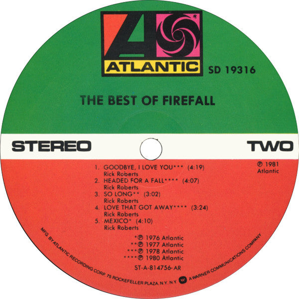 The Best Of Firefall