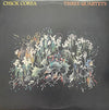 Chick Corea - Three Quartets (Vinyl, LP, Album, Stereo) Very Good Plus (VG+) / Good Plus (G+)