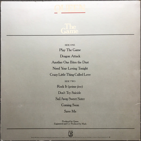 Release: The Game-Vinyl-US-1980-5E-513-11788541