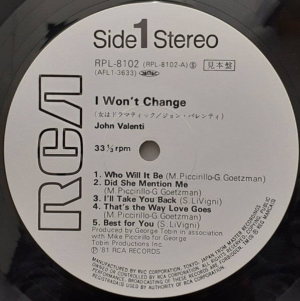 I Won't Change