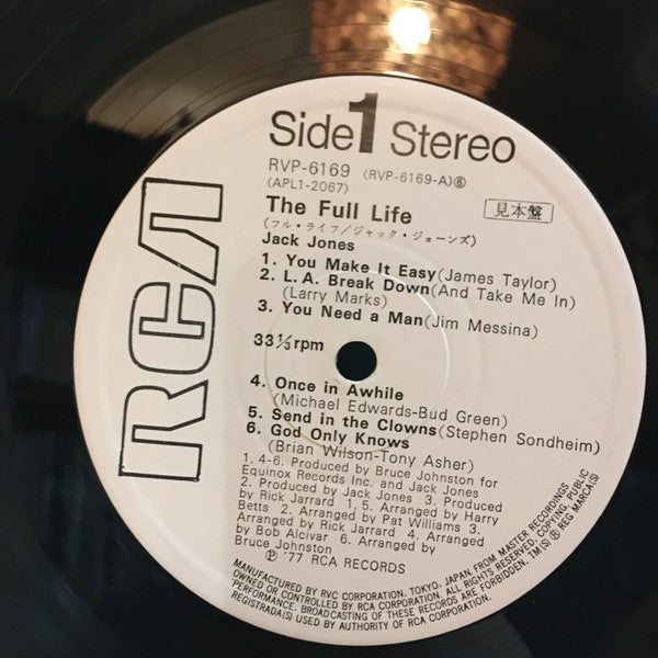 Master Release: The Full Life by Jack Jones