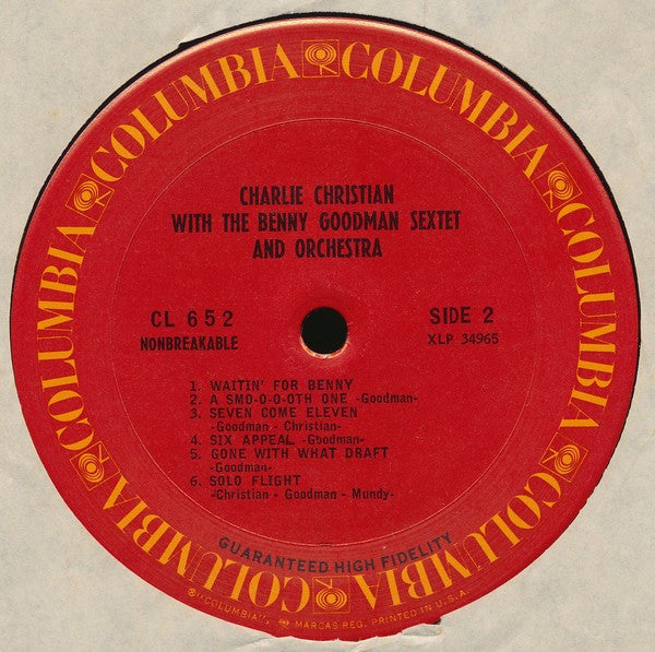 With The Benny Goodman Sextet And Orchestra