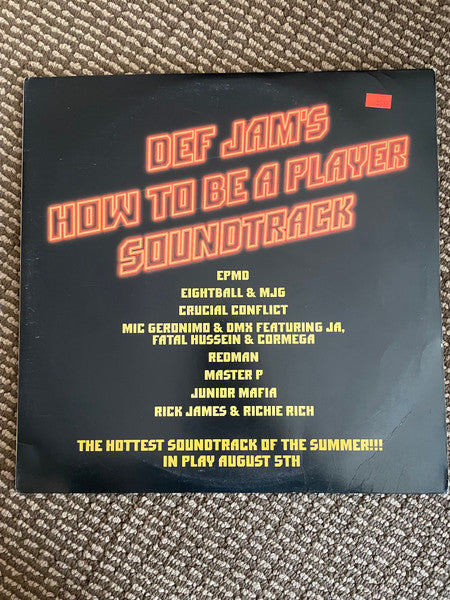 Release: Def Jam's How To Be A Player Soundtrack-Vinyl-US-None-Def 152-11A-30322088