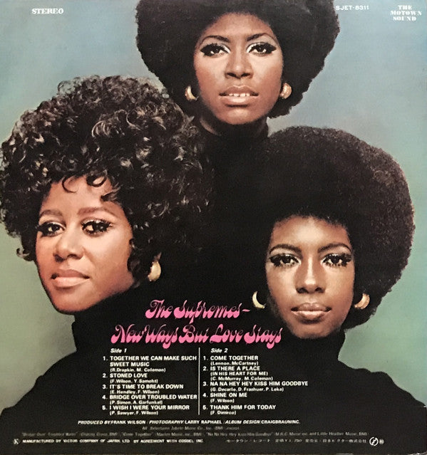 Release: New Ways But Love Stays-Vinyl-Japan-1970-SJET−8311-25889023