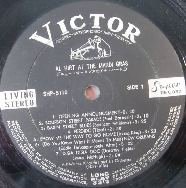 Release: At The Mardi Gras-Vinyl-Japan-1962-SHP-5110-29678110