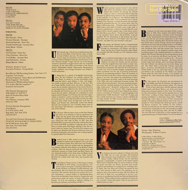 Release: Fathers & Sons-Vinyl-US-1982-FC 37972-16213861