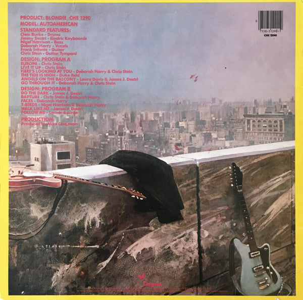 Release: Autoamerican-Vinyl-US-1980-CHE 1290-11528972