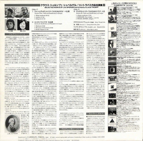 Selected Works Of J.M.Sperger