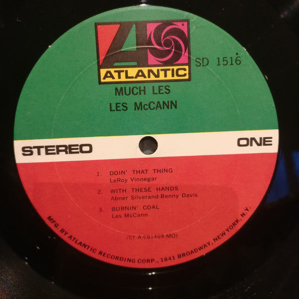 Master Release: Much Les by Les McCann