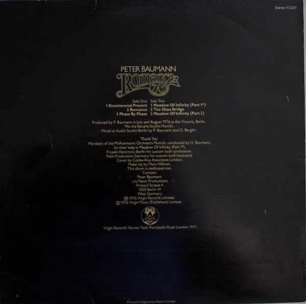 Release: Romance 76-Vinyl-UK-1976-V 2069, V2069-66772