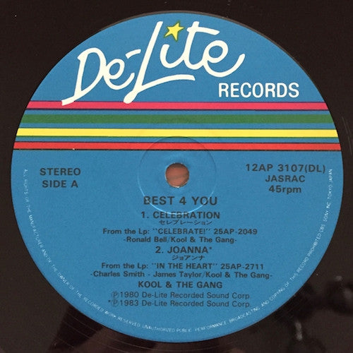 Release: Celebration / Morning Star-Vinyl-Japan-1985-12AP 3107-11857876