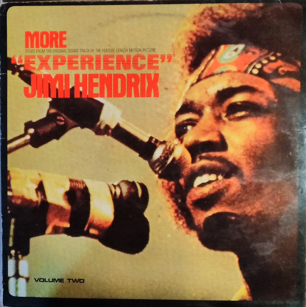 More  "Experience" Jimi Hendrix (Titles From The Original Sound Track Of The Feature Length Motion Picture) (Volume Two)