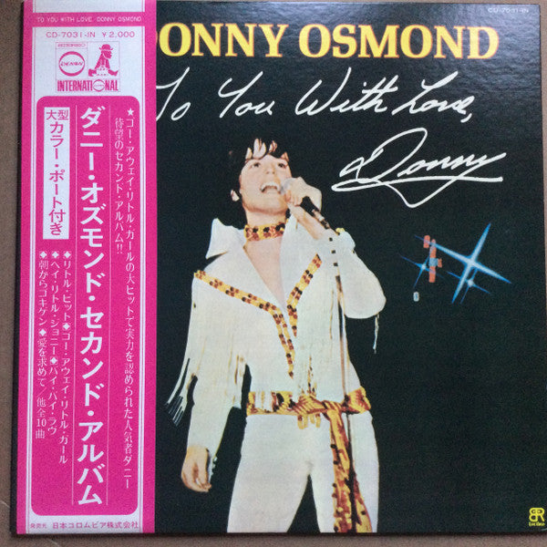 Master Release: To You With Love, Donny by Donny Osmond