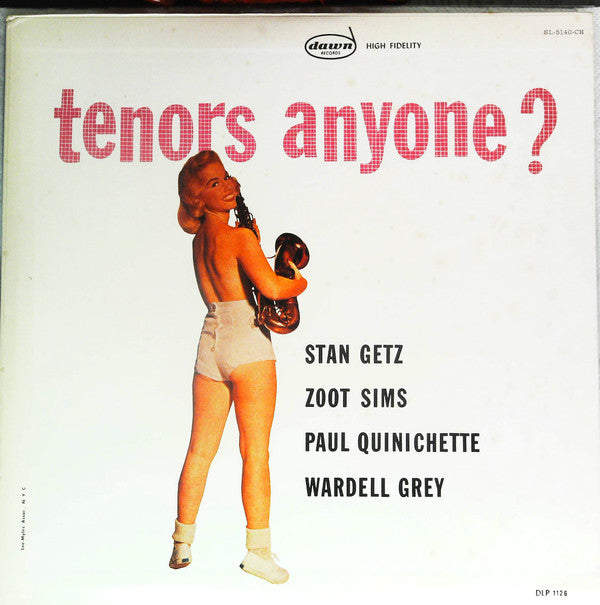 Master Release: Tenors Anyone? by Stan Getz