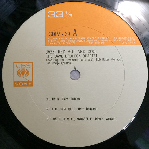 Jazz: Red Hot And Cool