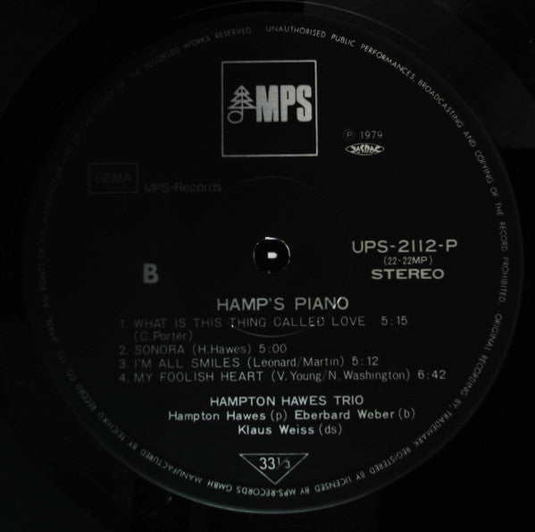 Hamp's Piano