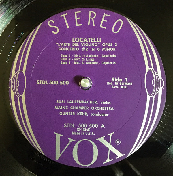 Locatelli: L'Arte Del Violino Opus 3