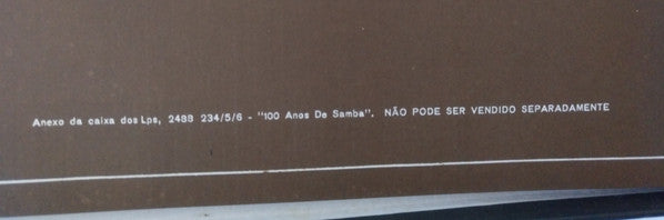 Cem Anos De Samba
