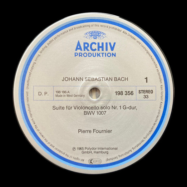 Sechs Suiten Für Violoncello Solo (BWV 1007-1012)