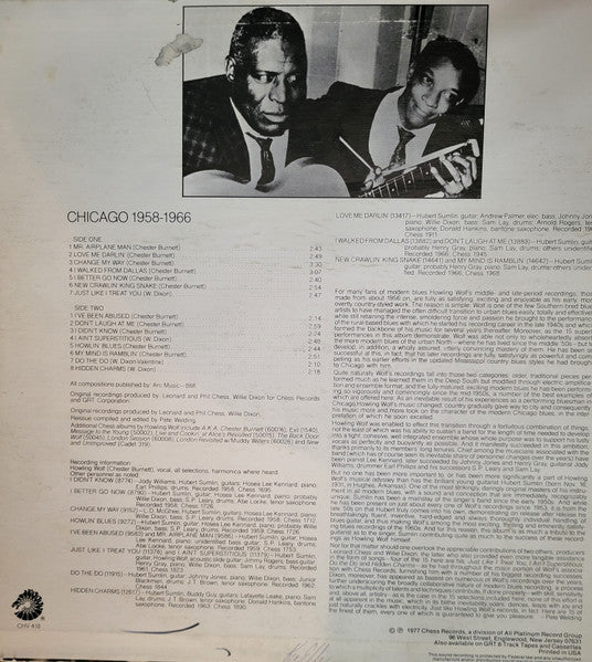 Release: Unknown Release-Vinyl-US-1977-CHV418-33421709