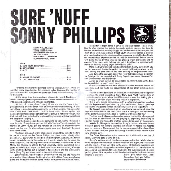 Master Release: Sure 'Nuff by Sonny Phillips
