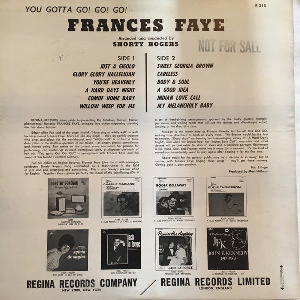 Release: You Gotta Go! Go! Go!-Vinyl-US-1964-R 315, R-315-10149154