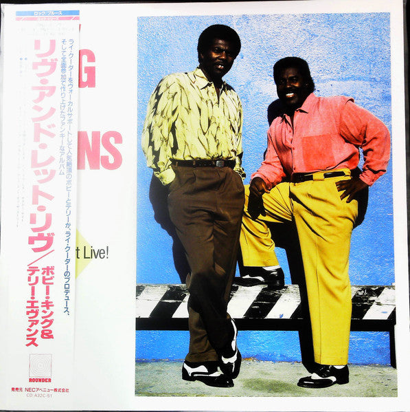 Release: Live And Let Live!-Vinyl-Japan-1988-A23U-39-27525747