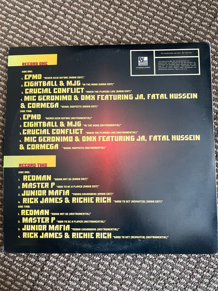 Release: Def Jam's How To Be A Player Soundtrack-Vinyl-US-None-Def 152-11A-30322088