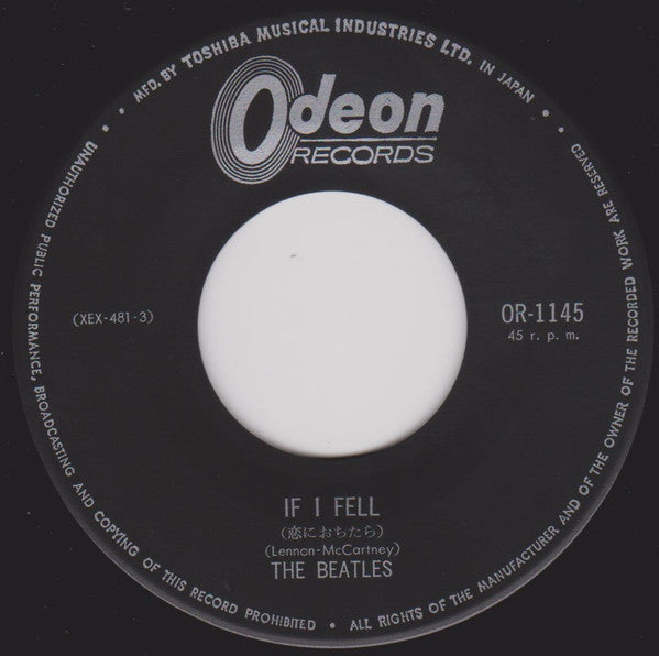 And I Love Her / If I Fell